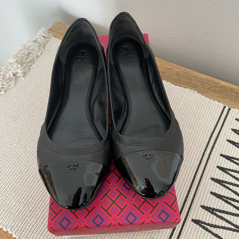 Tory Burch Leather Ballet Flats